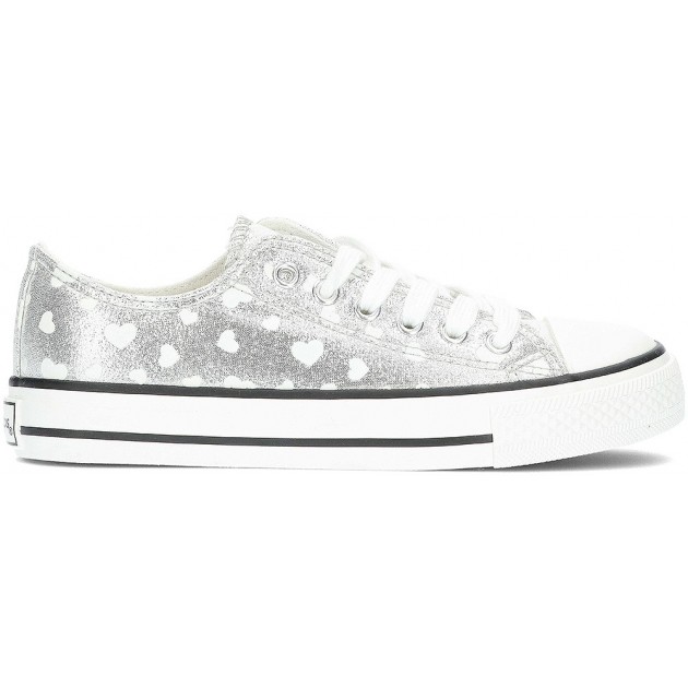 ZAPATILLAS CONGUITOS BRILLO 28390 PLATA ZAPATILLAS CONGUITOS BRILLO 28390 PLATA