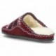 PANTUFLAS NORDIKAS CLASSIC CAB 2502 BURDEOS