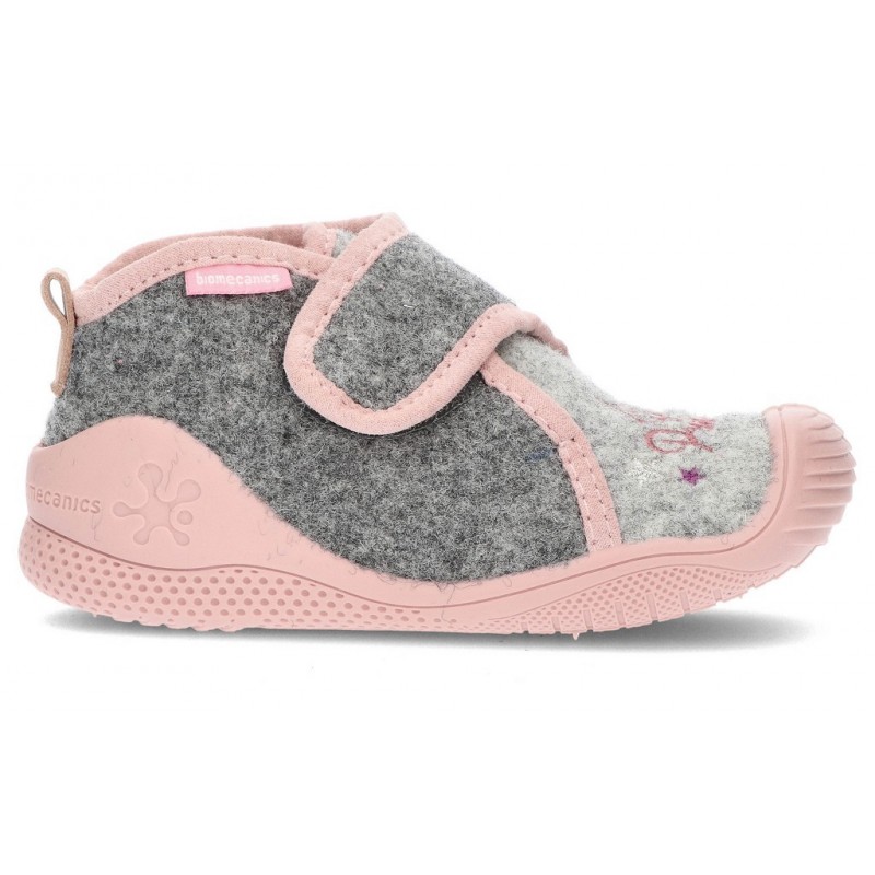 PANTUFLAS BIOMECANICS BEBÉ BIOHOME 211162 GRIS