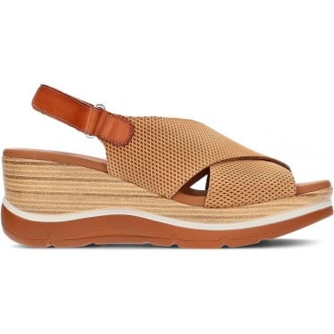 SANDALIAS PAULA URBAN 3-300 NABUK TABACO