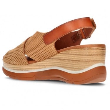 SANDALIAS PAULA URBAN 3-300 NABUK TABACO