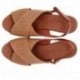 SANDALIAS PAULA URBAN 3-300 NABUK TABACO