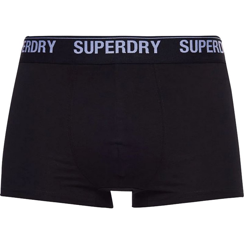 BOXER SUPERDRY M3110342 PACK DE 3 BLACK_BLACK