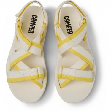 SANDALIA CAMPER MATCH K201325 AMARILLO