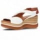 SANDALIAS PAULA URBAN 3-415 BANGLA SAFARI BLANCO