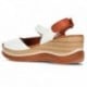 SANDALIAS PAULA URBAN 3-415 BANGLA SAFARI BLANCO