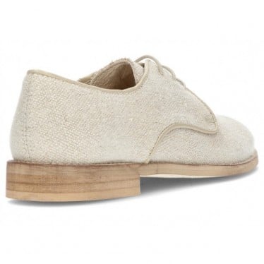 ZAPATOS OCA LOCA BLUCHER LINO BEIGE