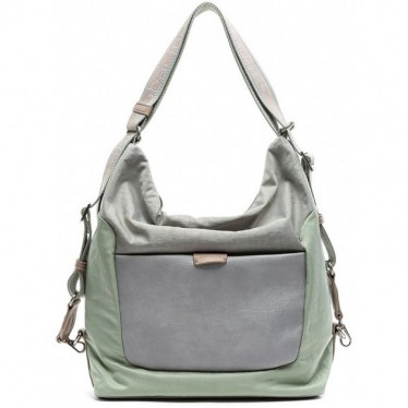 MOCHILA ABBACINO HOBO 80553 GRIS