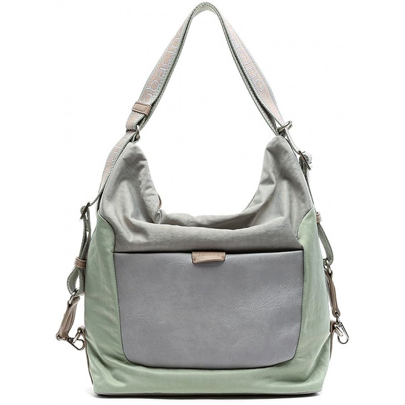 MOCHILA ABBACINO HOBO 80553 GRIS