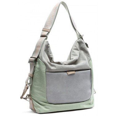 MOCHILA ABBACINO HOBO 80553 GRIS