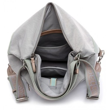 MOCHILA ABBACINO HOBO 80553 GRIS