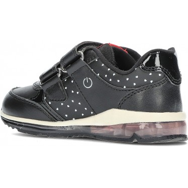 DEPORTIVAS CON LUZ GEOX MINNIE MOUSE B3685C BLACK