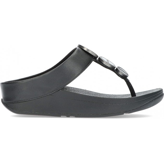 SANDALIAS FITFLOP HALO FE5 BLACK SANDALIAS FITFLOP HALO FE5 BLACK