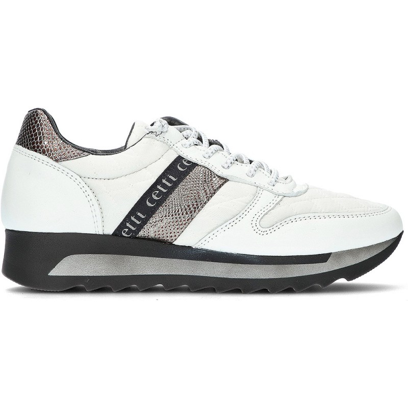 SNEAKERS CETTI ACOLCHADO C-847 BLANCO