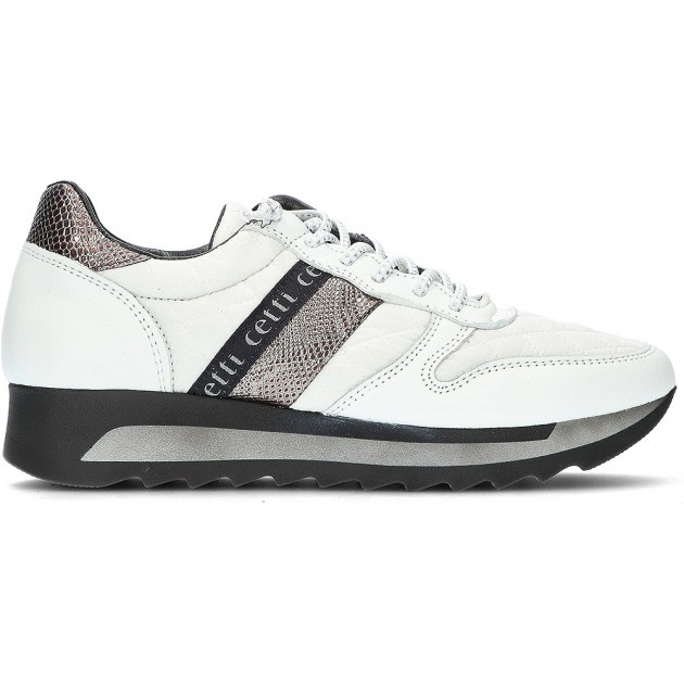 SNEAKERS CETTI ACOLCHADO C-847 BLANCO