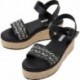 SANDALIAS PEPE JEANS WITNEY JACQUARD PLS90594 BLACK