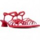 SANDALIA CAMPER DINA K201166 ROJO
