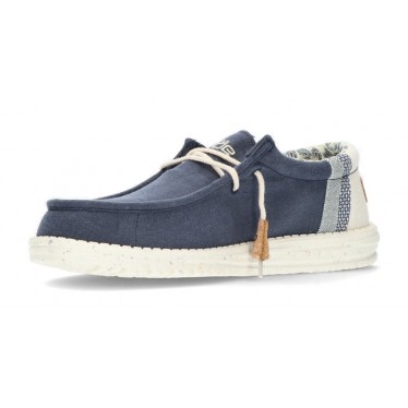 ZAPATOS DUDE WALLY LINEN NAVY