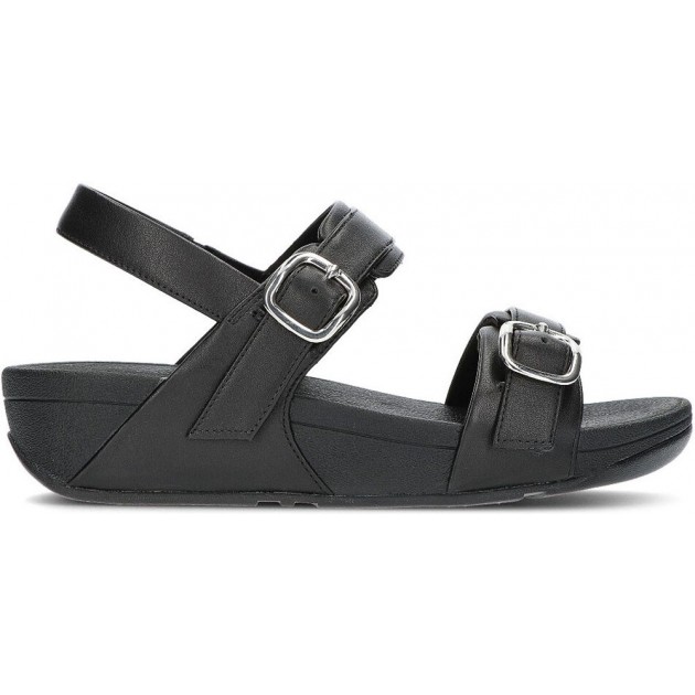 SANDALIAS FITFLOP LULU ADJUSTABLE BACK-STRAP BLACK