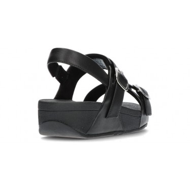 SANDALIAS FITFLOP LULU ADJUSTABLE BACK-STRAP BLACK