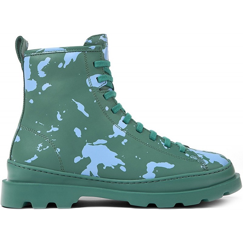 BOTAS CAMPER K400325 BRUTUS MOTEADO NAVY_GREEN