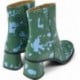 BOTINES CAMPER KIARA MOTAS K400637 VERDE_MOTEADO_005
