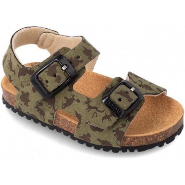 SANDALIAS GARVALIN 232666 ESTAMPADO CAMUFLAJE KAKI