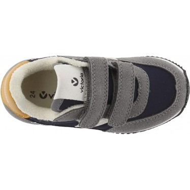 ZAPATILLA VICTORIA ASTRO KIDS TIRAS 1137103 GRIS