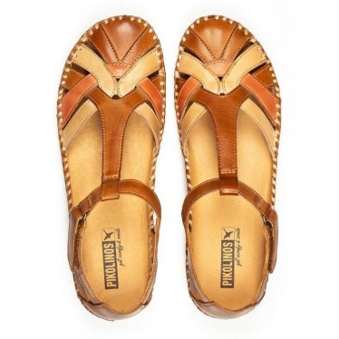 SANDALIAS PIKOLINOS VALLARTA 655-0732C5 BRANDYBL