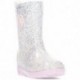 BOTAS DE AGUA CON LUZ CONGUITOS GLITTER 110011 PINK_GLITTER