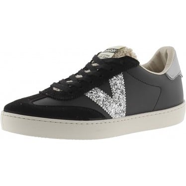 ZAPATILLA VICTORIA BASKET BERLIN GLITTER 1126185 NEGRO