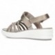 SANDALIAS CLARKS DRIFT EASE METALLIC