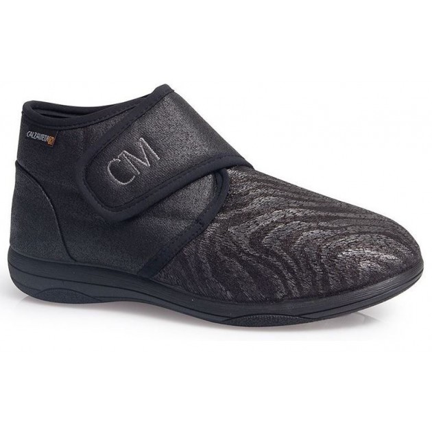 BOTINES CALZAMEDI PIEL ESPECIAL W 3072 NEGRO BOTINES CALZAMEDI PIEL ESPECIAL W 3072 NEGRO
