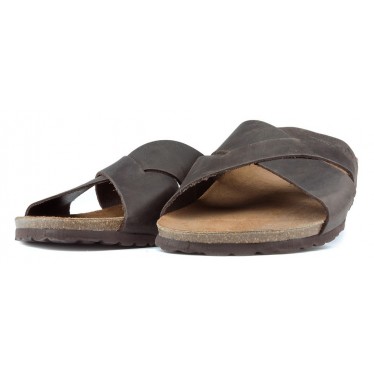 SANDALIAS INTERBIOS AQUILES MARRON