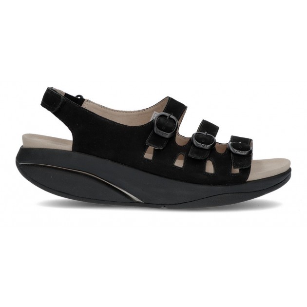 SANDALIAS MBT KORA W BLACK_NUBUCK