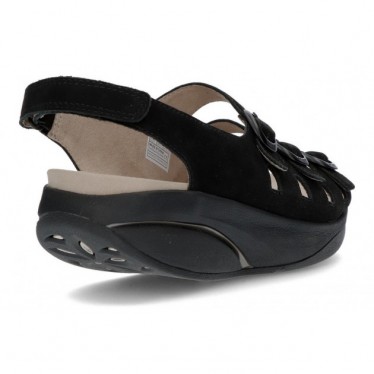 SANDALIAS MBT KORA W BLACK_NUBUCK