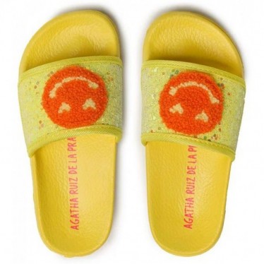 CHANCLAS AGATHA RUIZ DE LA PRADA 232983 SMILE AMARILLO