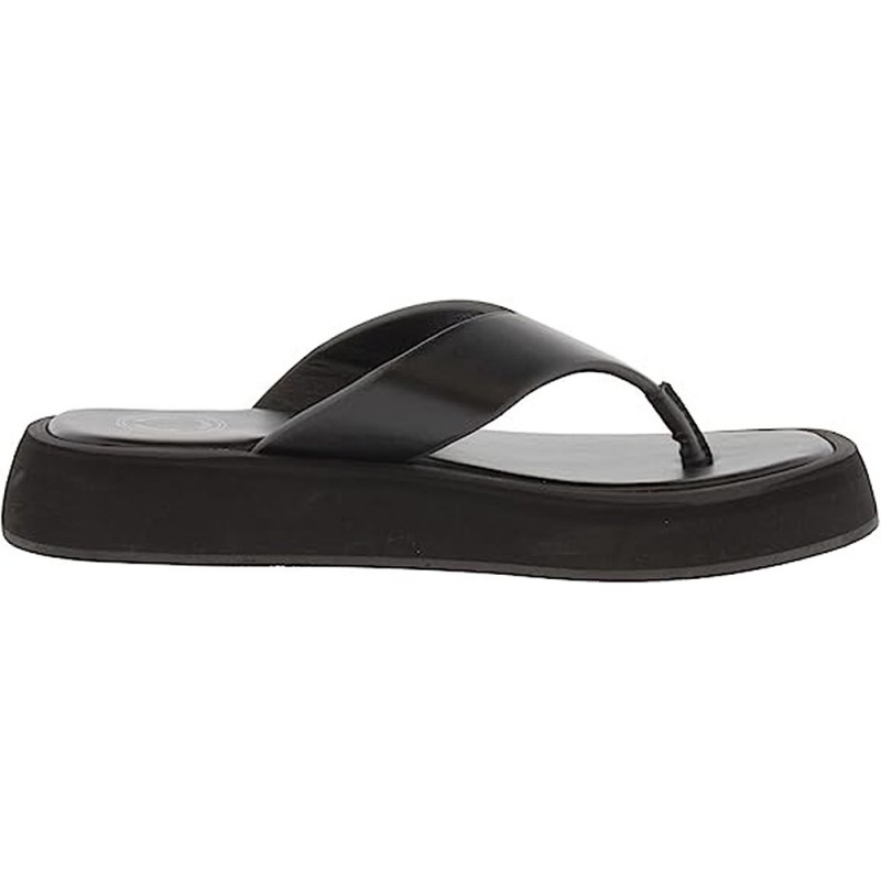 CHANCLAS VICTORIA 1275100 EFECTO PIEL BLACK