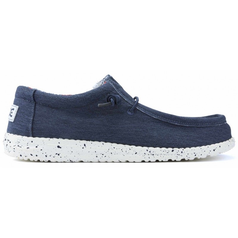ZAPATOS DUDE WALLY STRETCH M BLUE