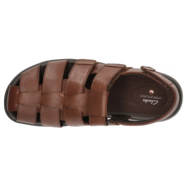 SANDALIAS CLARKS UNWILMORE RAY HOMBRE MARRON