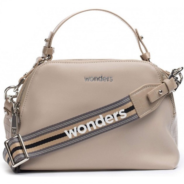 BOLSO WONDERS IRIS WB-47152 BEIGE