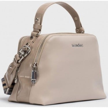 BOLSO WONDERS IRIS WB-47152 BEIGE