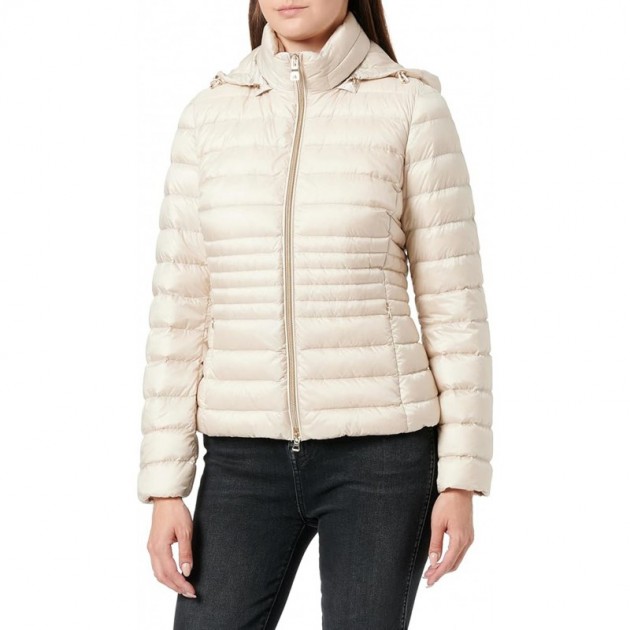 CHAQUETA GEOX W JAYSEN HOOD W3625B CREAM CHAQUETA GEOX W JAYSEN HOOD W3625B CREAM
