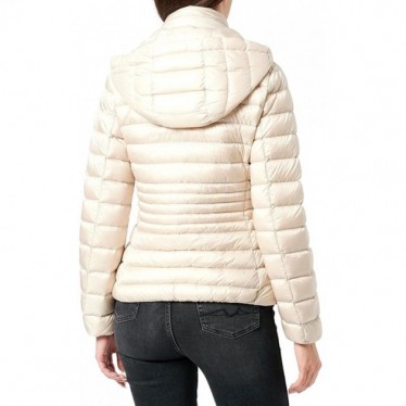 CHAQUETA GEOX W JAYSEN HOOD W3625B CREAM