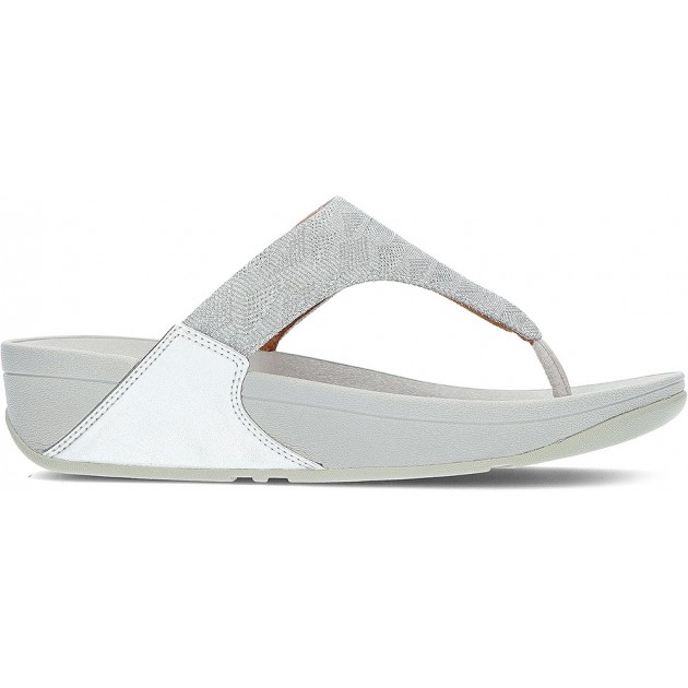 SANDALIAS FITFLOP LULU GLITZ ET8 SILVER SANDALIAS FITFLOP LULU GLITZ ET8 SILVER