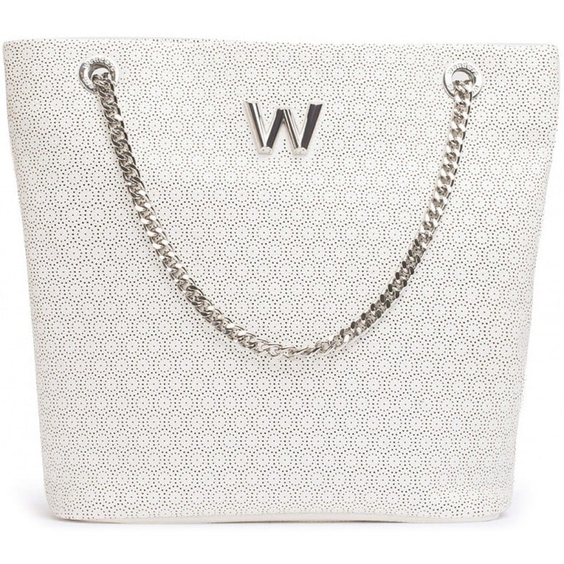 BOLSO WONDERS SOPPER LILY WB-490008 BLANCO