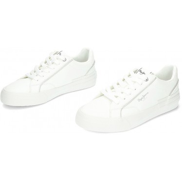 SNEAKER PEPE JEANS ALLEN BASIC W PLS31563 WHITE