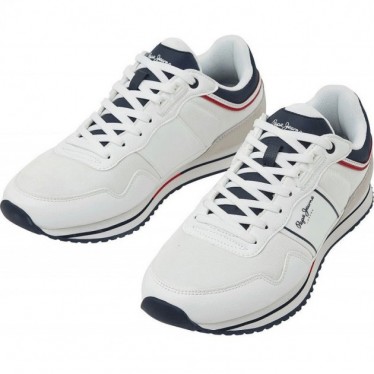 ZAPATILLAS PEPE JEANS TOUR CLUB BASIC PMS30907 WHITE