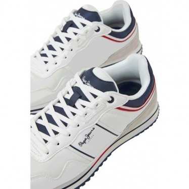 ZAPATILLAS PEPE JEANS TOUR CLUB BASIC PMS30907 WHITE