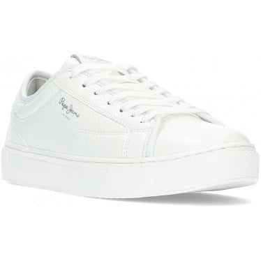 DEPORTIVA PEPE JEANS PLS31539 ADAMS SNAKY WHITE